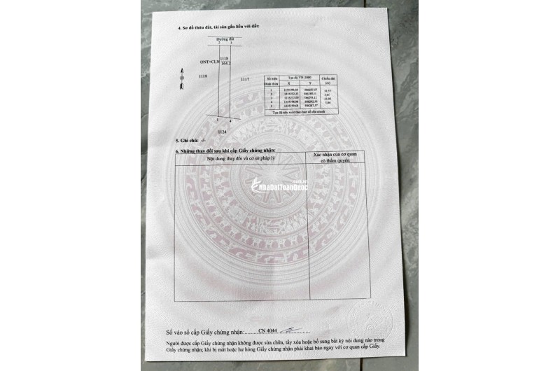 Nhanh tay sở hữu lô đất lý tưởng tại Xã Bàu Đồn, Gò Dầu, Tây Ninh.